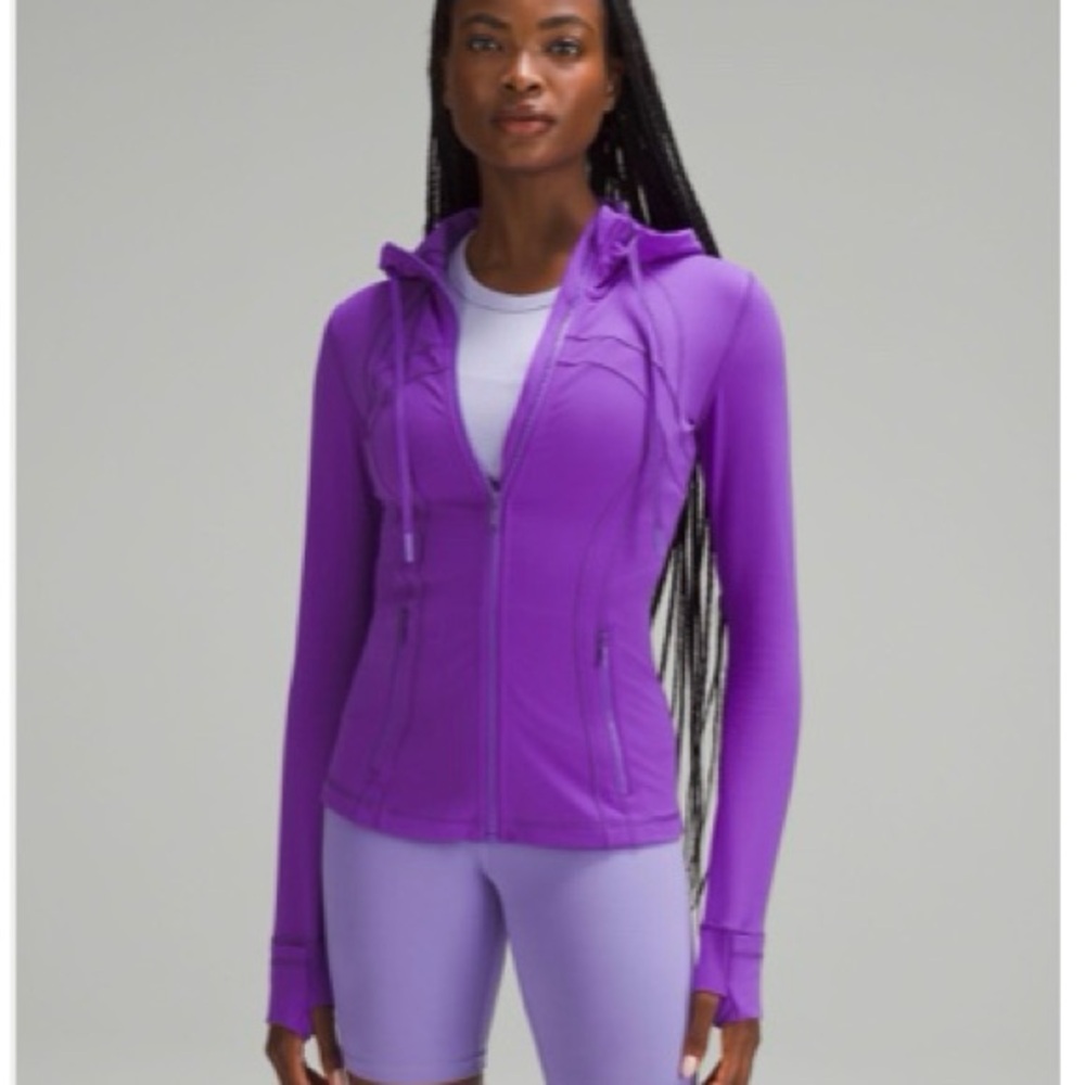 Lululemon Hooded Define Jacket in Atomic Purple - sz 0